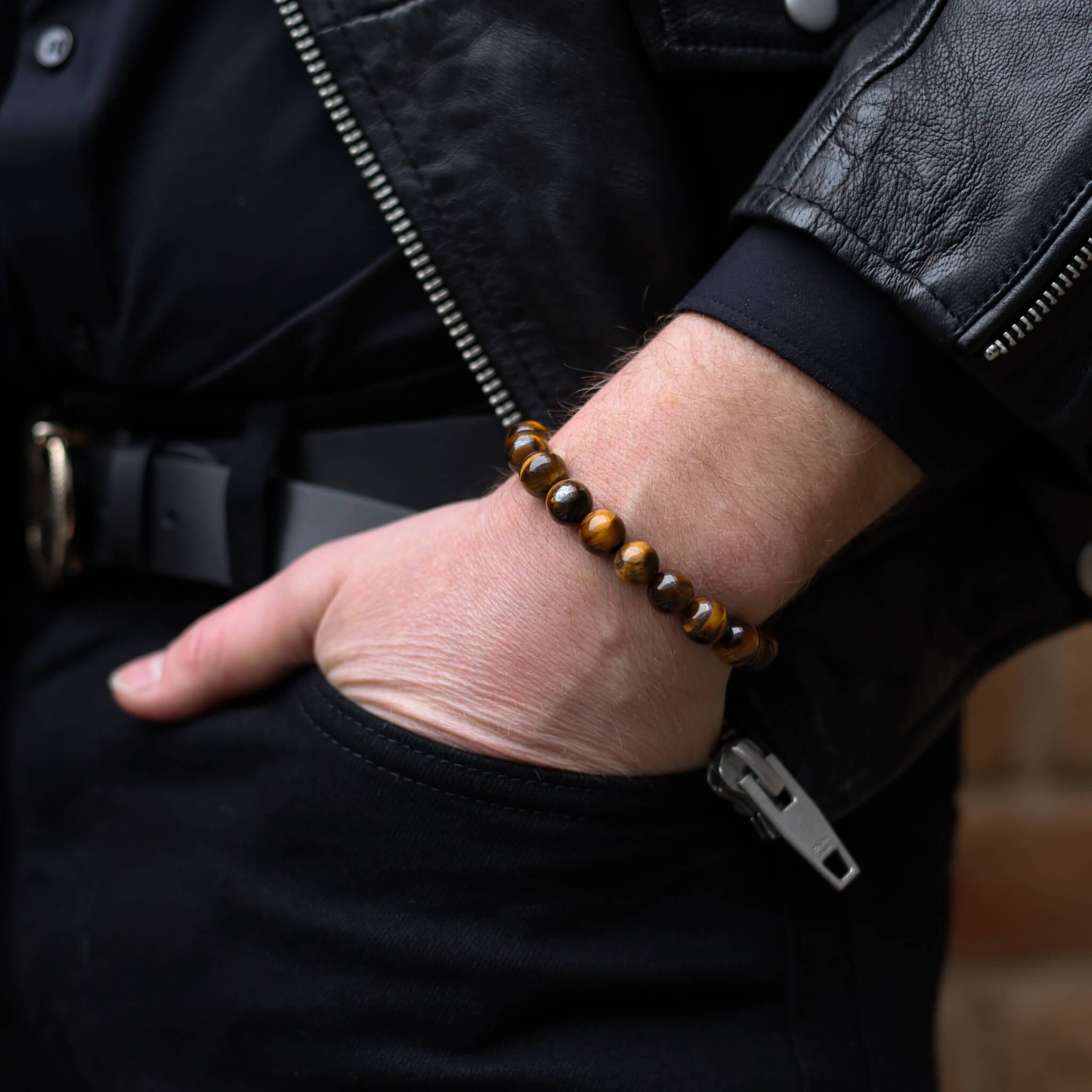 biżuteria z kamienia tiger eye